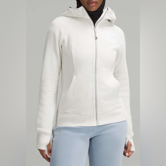 NWOT Lululemon Scuba Full-Zip Hoodie Bone - Picture 1 of 7